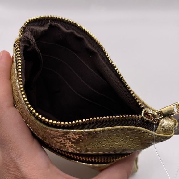 NWT Simply Southern Snakeskin Mini Zip Wallet - Picture 4 of 5
